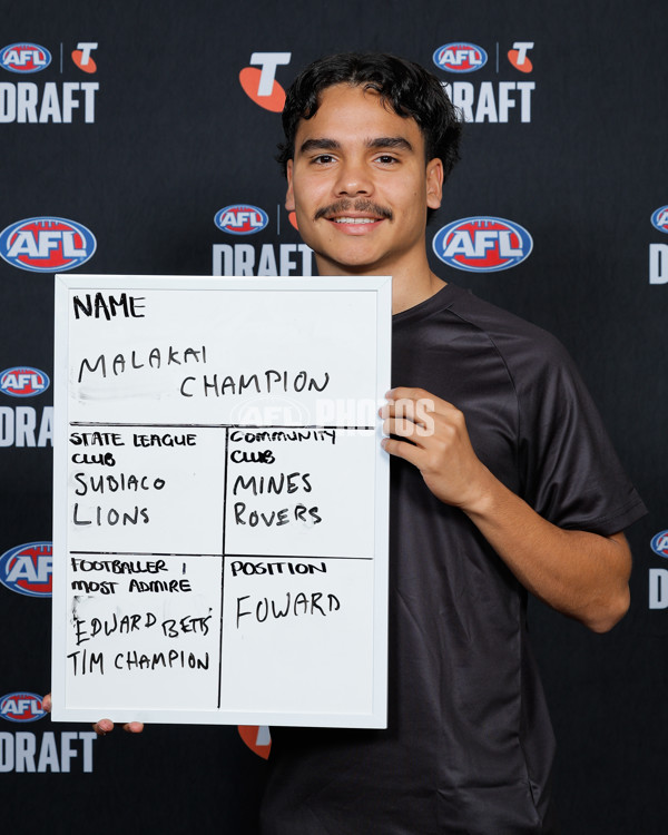 AFL 2024 Media - AFL National Draft Combine - A-55154789