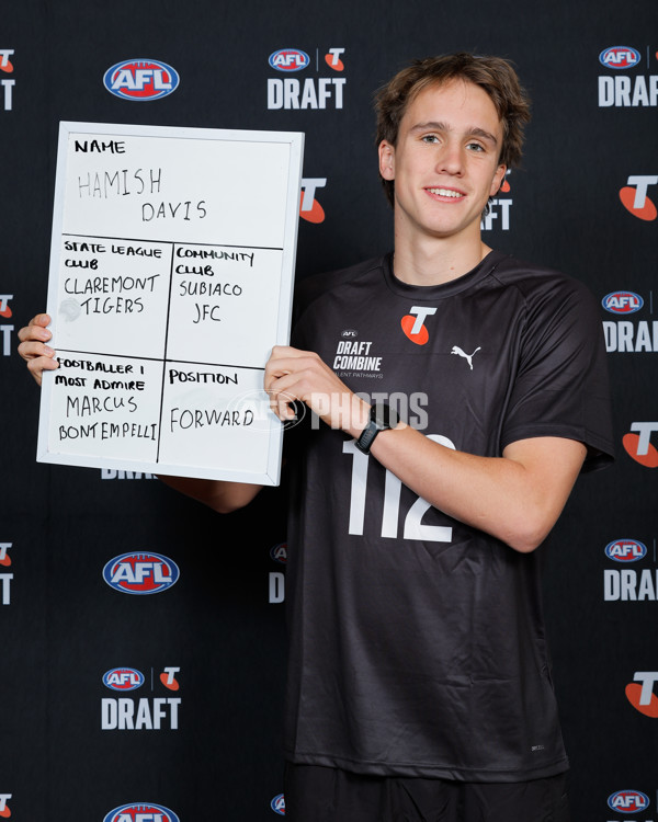 AFL 2024 Media - AFL National Draft Combine - A-55154798