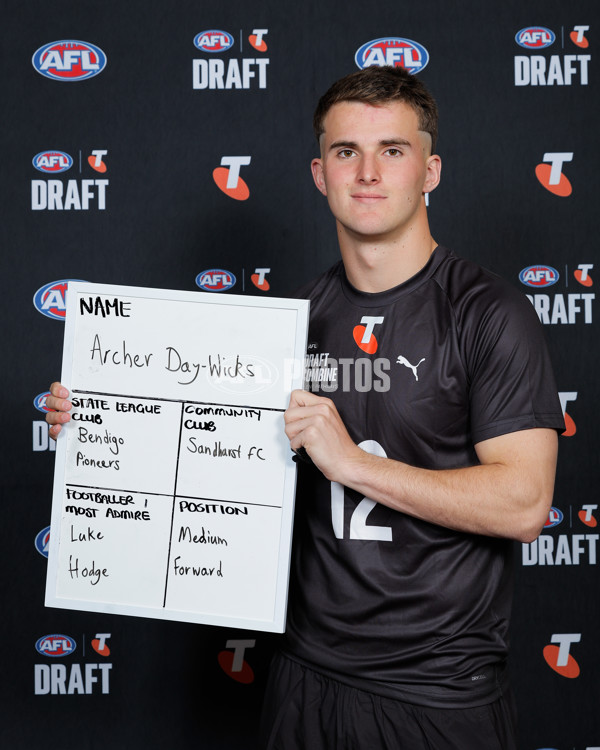 AFL 2024 Media - AFL National Draft Combine - A-55154819