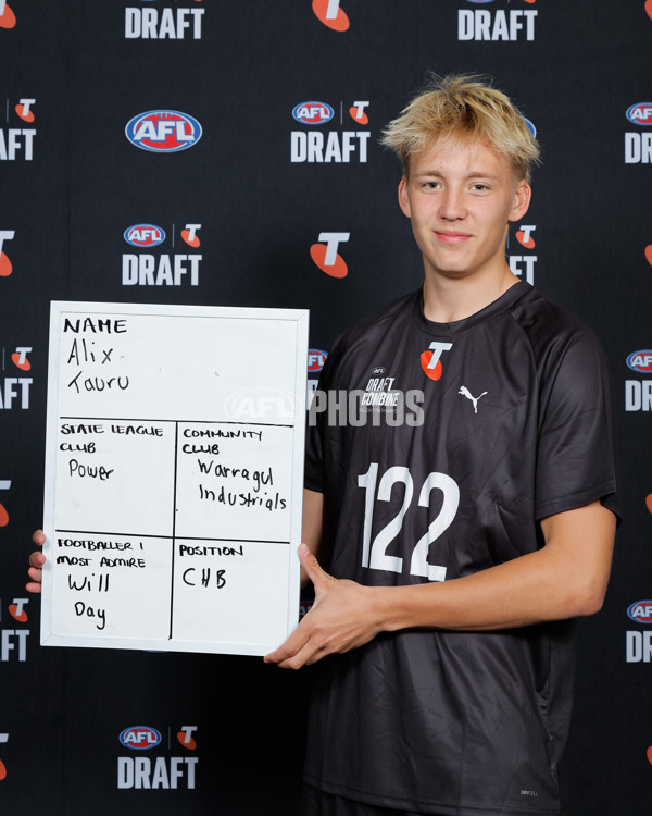 AFL 2024 Media - AFL National Draft Combine - A-55156406