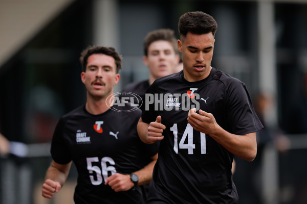 AFL 2024 Media - AFL National Draft Combine - A-55157340