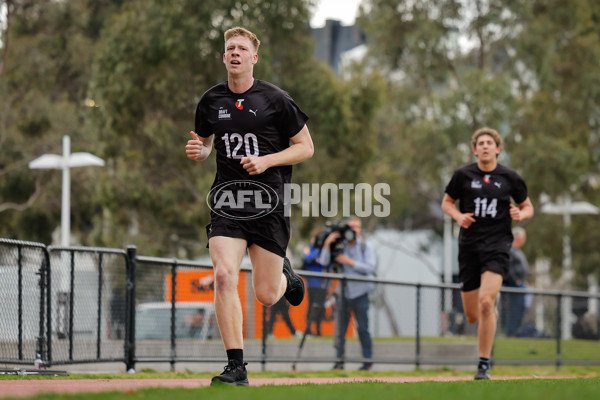 AFL 2024 Media - AFL National Draft Combine - A-55157346