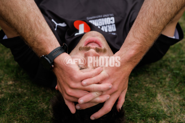 AFL 2024 Media - AFL National Draft Combine - A-55158950