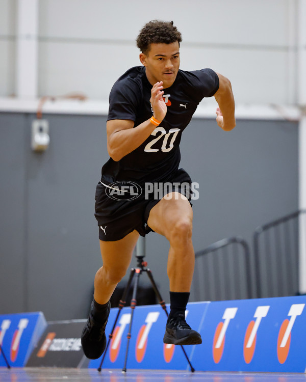 AFL 2024 Media - AFL National Draft Combine - A-55158991