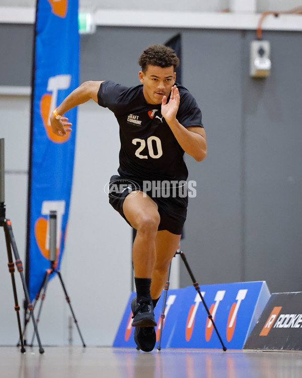 AFL 2024 Media - AFL National Draft Combine - A-55160077