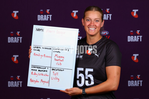 AFLW 2024 Media - AFLW National Draft Combine - A-55174699