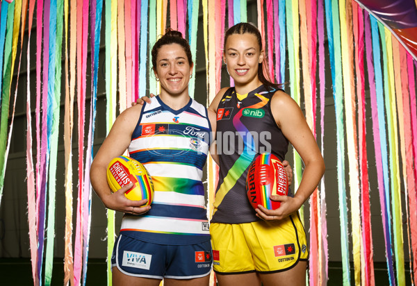 AFLW 2024 Media - Pride Round Launch - A-55186265