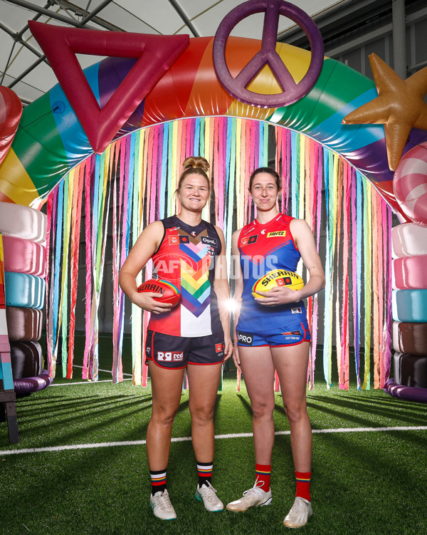 AFLW 2024 Media - Pride Round Launch - A-55189755