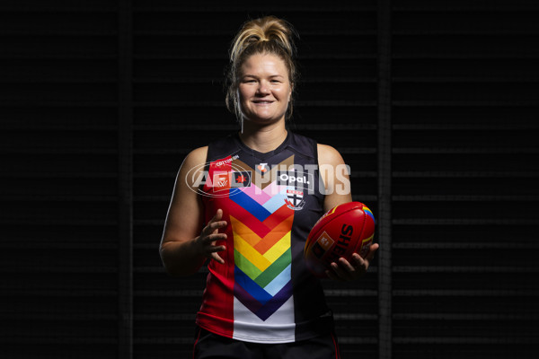 AFLW 2024 Media - Pride Round Launch - A-55189822