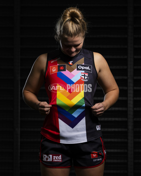 AFLW 2024 Media - Pride Round Launch - A-55193279