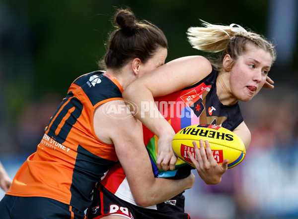 AFLW 2024 Round 07 - St Kilda v GWS - A-55207272