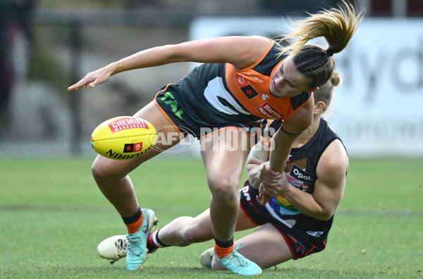 AFLW 2024 Round 07 - St Kilda v GWS - A-55208964