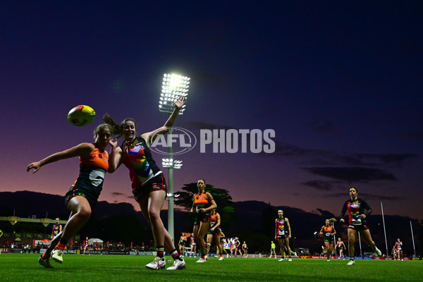 AFLW 2024 Round 07 - St Kilda v GWS - A-55209744