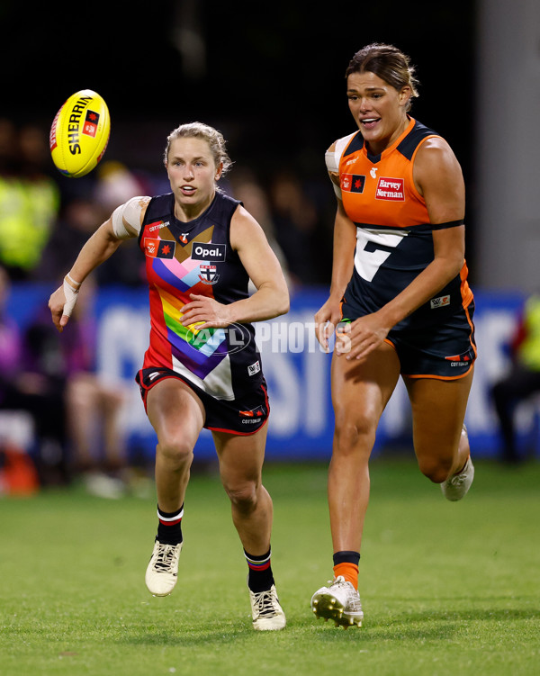 AFLW 2024 Round 07 - St Kilda v GWS - A-55209757