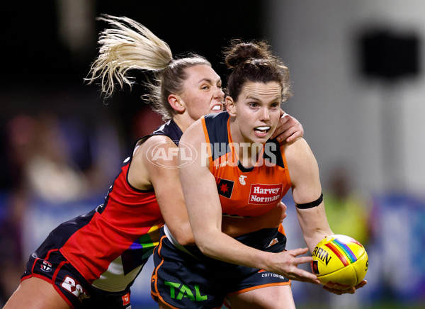 AFLW 2024 Round 07 - St Kilda v GWS - A-55209822