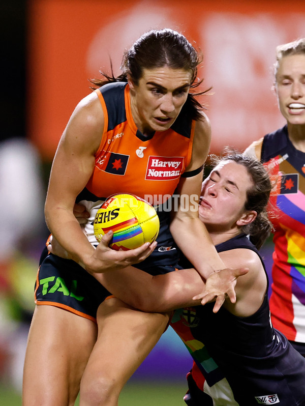 AFLW 2024 Round 07 - St Kilda v GWS - A-55211479