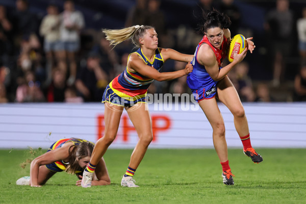 AFLW 2024 Round 07 - Adelaide v Melbourne - A-55217715