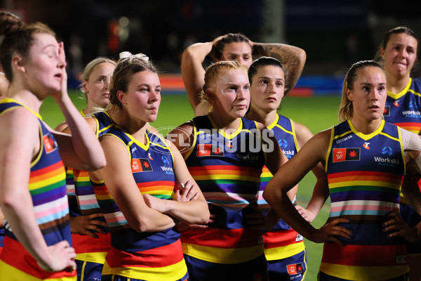 AFLW 2024 Round 07 - Adelaide v Melbourne - A-55218318