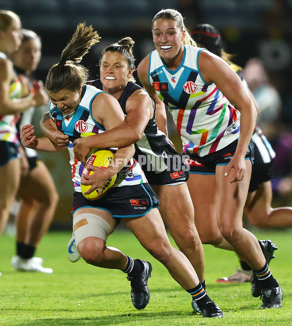 AFLW 2024 Round 07 - Port Adelaide v Collingwood - A-55221663