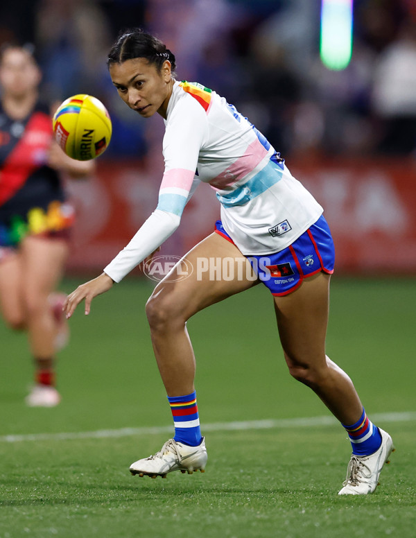 AFLW 2024 Round 07 - Western Bulldogs v Essendon - A-55226858