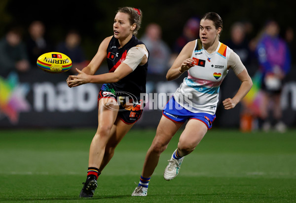 AFLW 2024 Round 07 - Western Bulldogs v Essendon - A-55229304