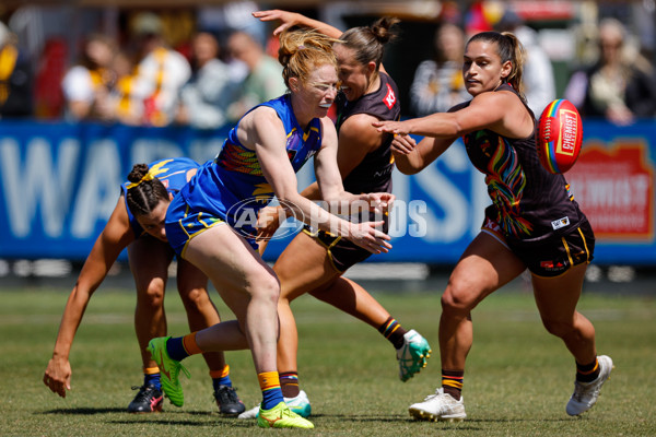 AFLW 2024 Round 07 - Hawthorn v West Coast - A-55235613