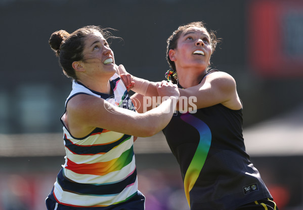 AFLW 2024 Round 07 - Richmond v Geelong - A-55245277
