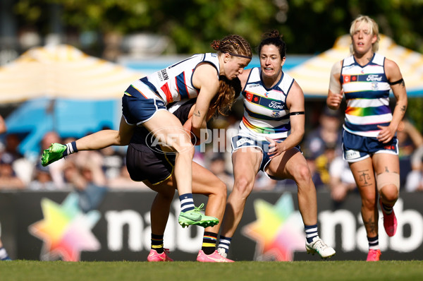 AFLW 2024 Round 07 - Richmond v Geelong - A-55248637