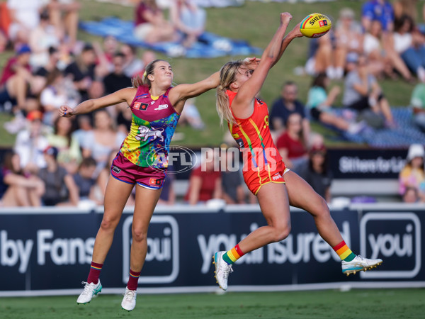 AFLW 2024 Round 07 - Brisbane v Gold Coast - A-55250938