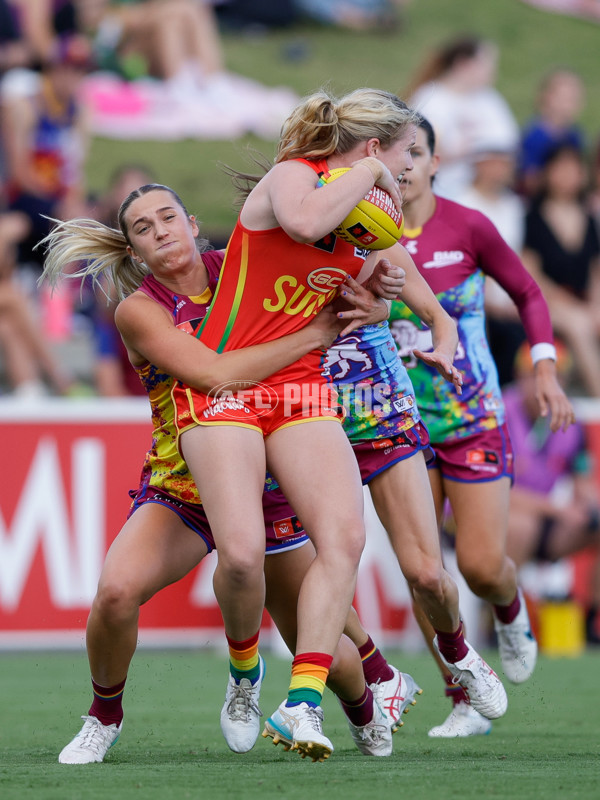 AFLW 2024 Round 07 - Brisbane v Gold Coast - A-55251390