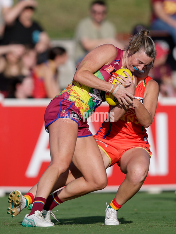 AFLW 2024 Round 07 - Brisbane v Gold Coast - A-55254086