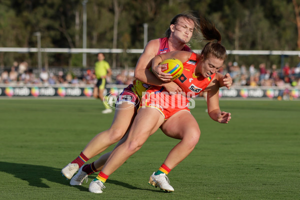 AFLW 2024 Round 07 - Brisbane v Gold Coast - A-55256709