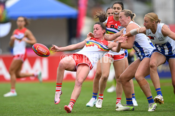 AFLW 2024 Round 07 - North Melbourne v Sydney - A-55258689