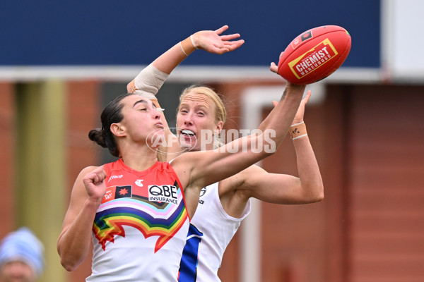 AFLW 2024 Round 07 - North Melbourne v Sydney - A-55259685