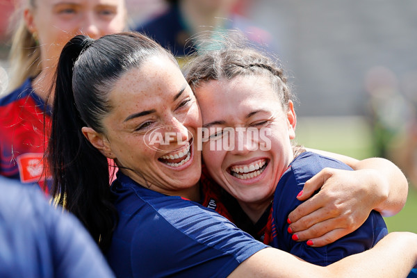 AFLW 2024 Round 07 - St Kilda v Melbourne - A-55259721