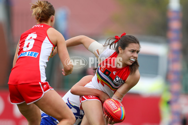 AFLW 2024 Round 07 - North Melbourne v Sydney - A-55262077