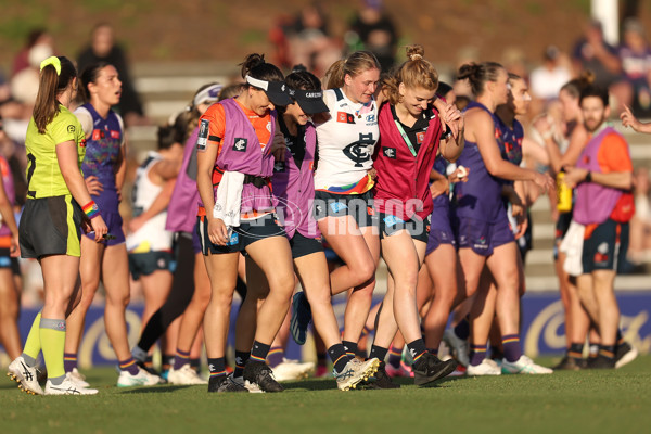 AFLW 2024 Round 07 - Fremantle v Carlton - A-55263580