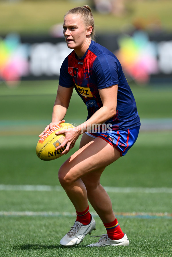 AFLW 2024 Round 07 - St Kilda v Melbourne - A-55264823