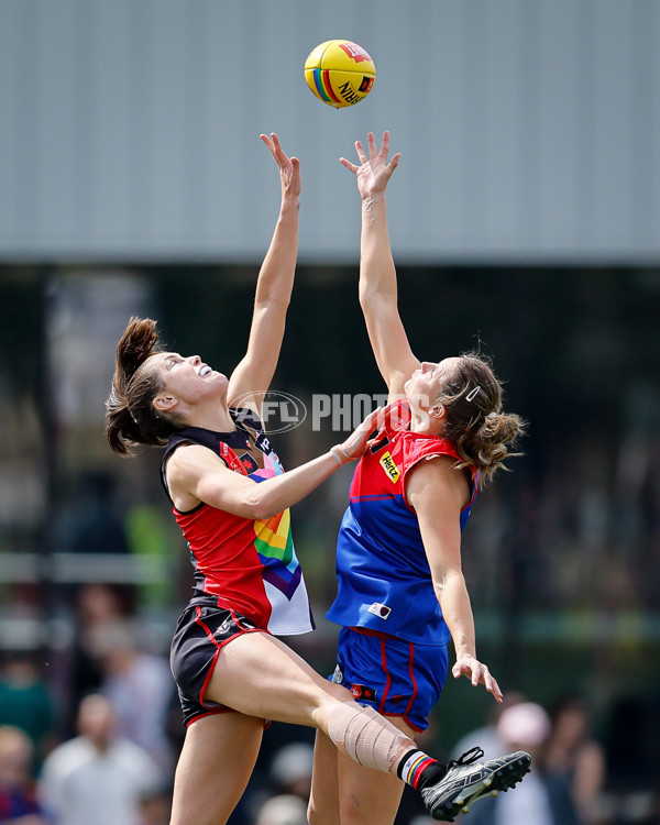 AFLW 2024 Round 07 - St Kilda v Melbourne - A-55264868