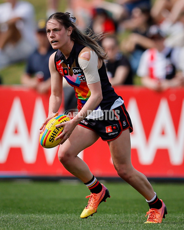 AFLW 2024 Round 07 - St Kilda v Melbourne - A-55267345