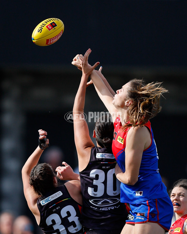 AFLW 2024 Round 07 - St Kilda v Melbourne - A-55269888