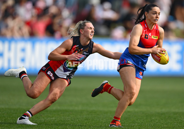 AFLW 2024 Round 07 - St Kilda v Melbourne - A-55269916