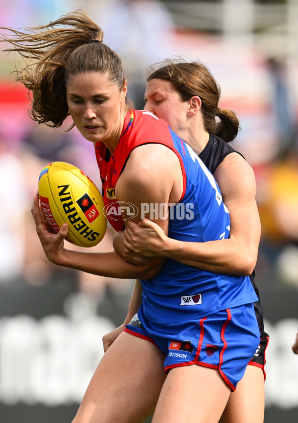 AFLW 2024 Round 07 - St Kilda v Melbourne - A-55269964