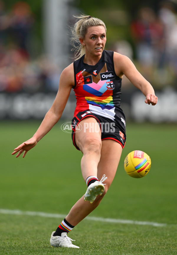 AFLW 2024 Round 07 - St Kilda v Melbourne - A-55269965