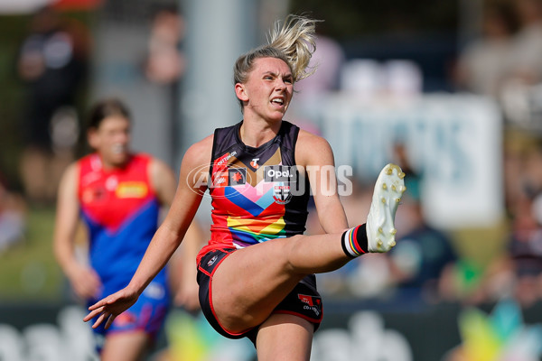 AFLW 2024 Round 07 - St Kilda v Melbourne - A-55269984