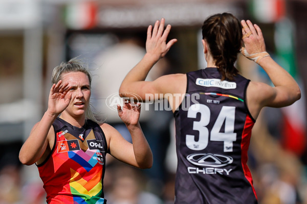 AFLW 2024 Round 07 - St Kilda v Melbourne - A-55269985