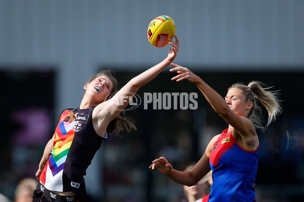 AFLW 2024 Round 07 - St Kilda v Melbourne - A-55269998