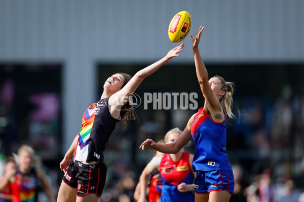 AFLW 2024 Round 07 - St Kilda v Melbourne - A-55270004