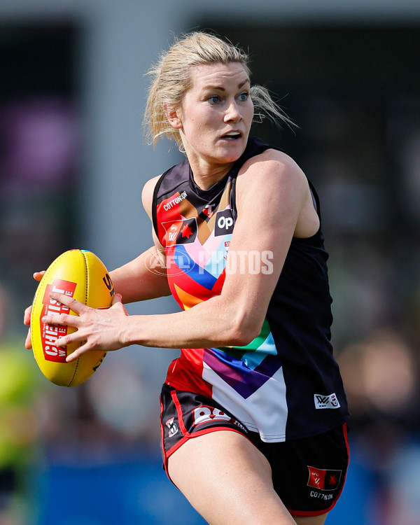 AFLW 2024 Round 07 - St Kilda v Melbourne - A-55273059