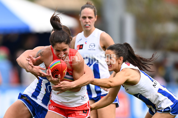 AFLW 2024 Round 07 - North Melbourne v Sydney - A-55275081